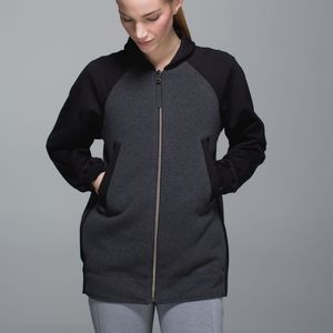 Lululemon Both Ways Bomber Jacket Size 10